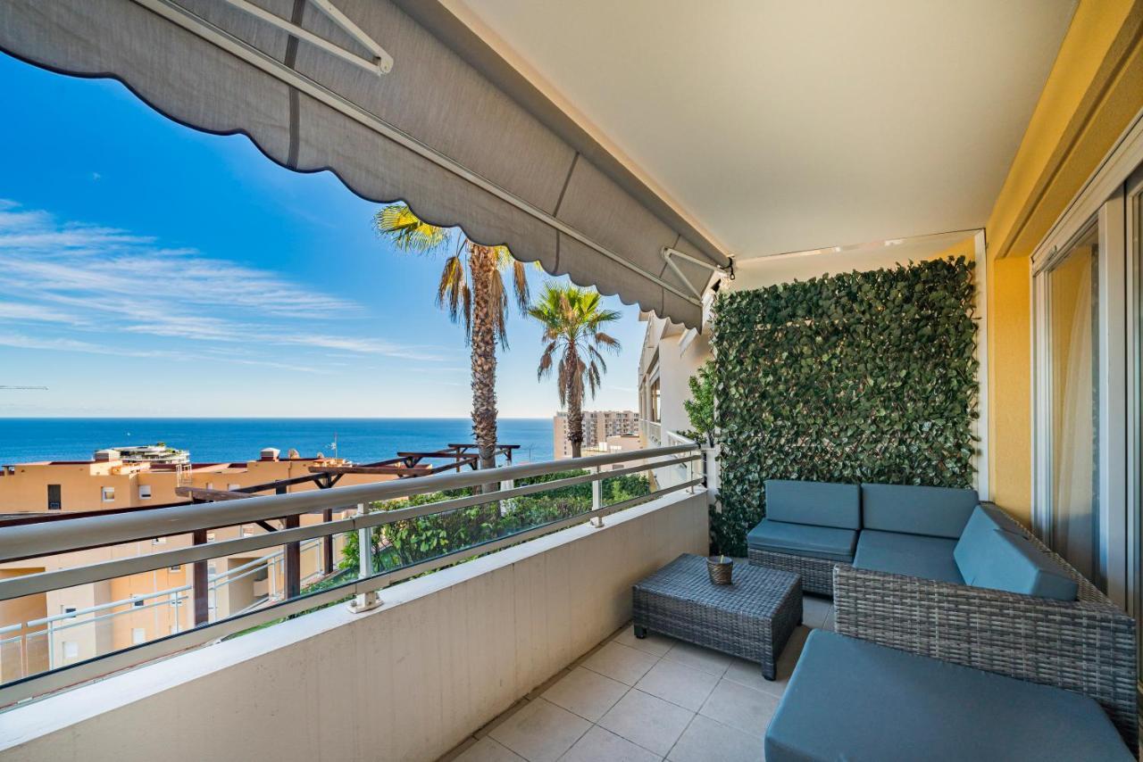 Frontiere Monaco, Terrasse, Vue Mer, Parking - Ab Beausoleil Zewnętrze zdjęcie