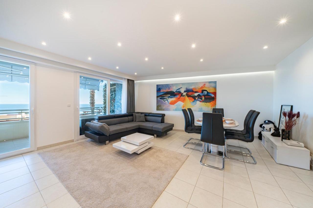 Frontiere Monaco, Terrasse, Vue Mer, Parking - Ab Beausoleil Zewnętrze zdjęcie